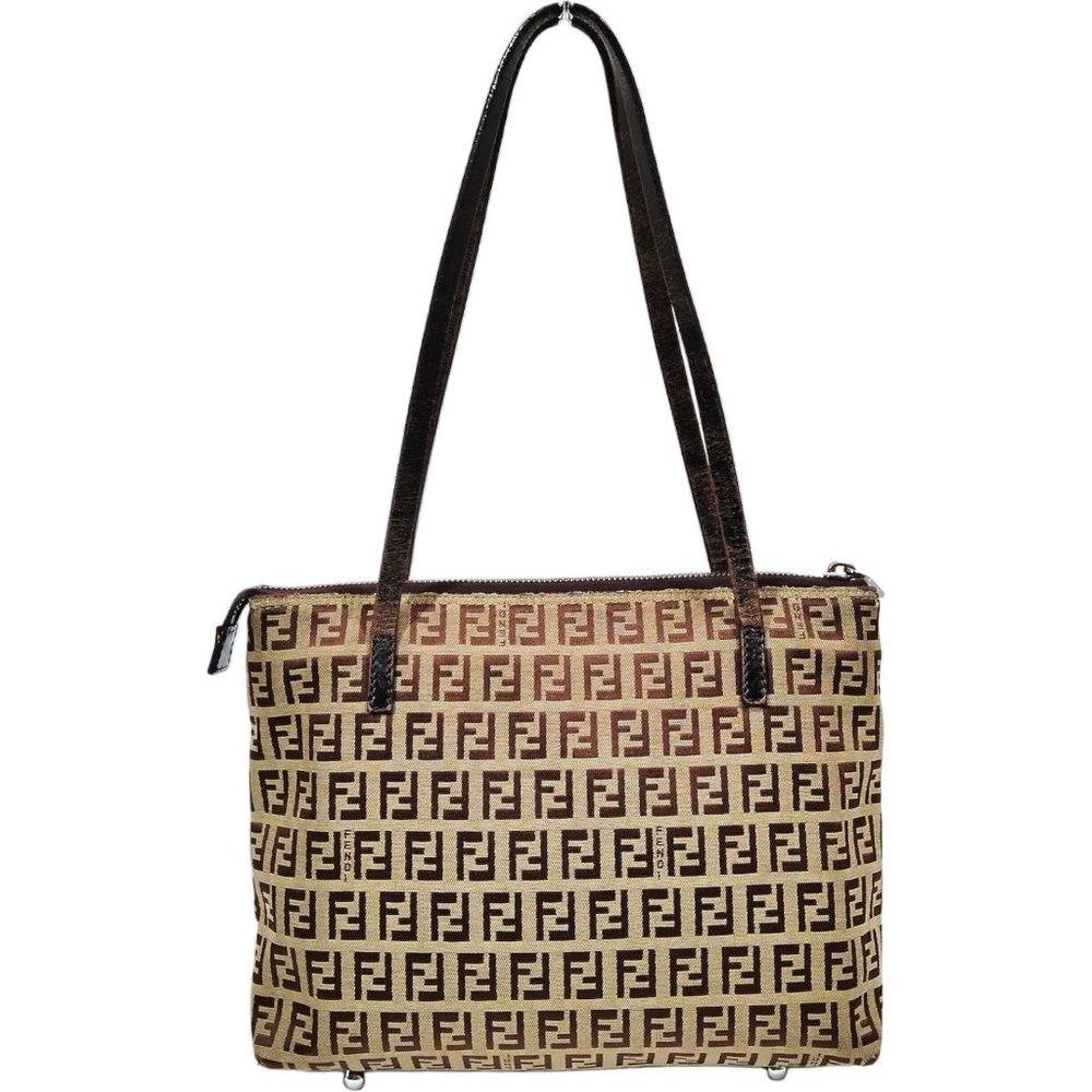 Fendi logo mini tote